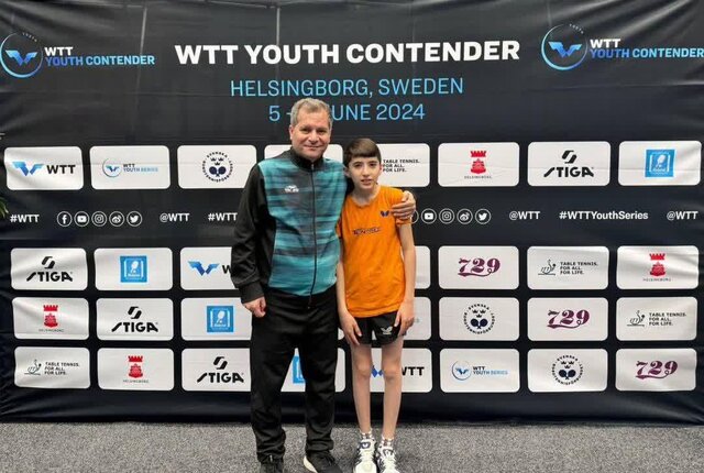 راکت بهدست آذرشهری طلایی شد راکت بهدست آذرشهری طلایی شد