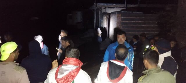 سیل در روستای شیران موجب خسارت به خانه‌ها شد