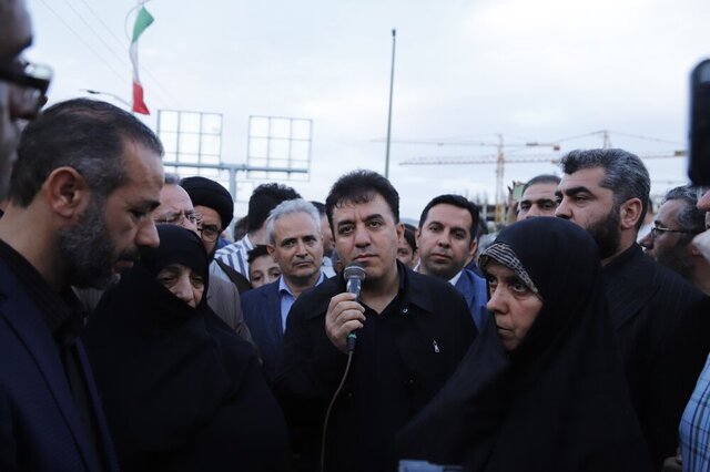 عریض‌ترین پل تک پایه سگمنتال کشور به نام شهید رحمتی در تبریز افتتاح شد