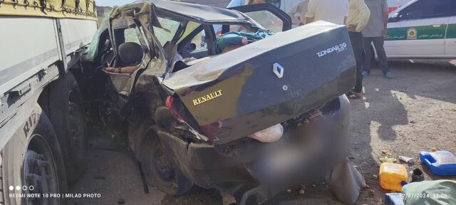 ۳ جانباخته و یک مصدوم بر اثر تصادف در اتوبان تبریز - زنجان ۳ جانباخته و یک مصدوم بر اثر تصادف در اتوبان تبریز - زنجان