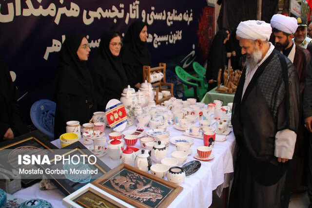 افتتاح نمایشگاه اسوه شهرستانی دستاوردهای بسیج در اهر