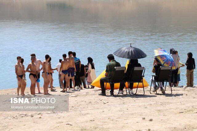 برگزاری هشتمین دوره مسابقات شنای آب‌های آزاد قهرمانی استان آذربایجان شرقی در اهر