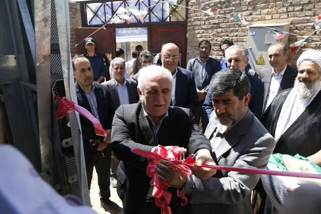 افتتاح طرحهای عمرانی و خدماتی در شهرستانهای اهر و هریس