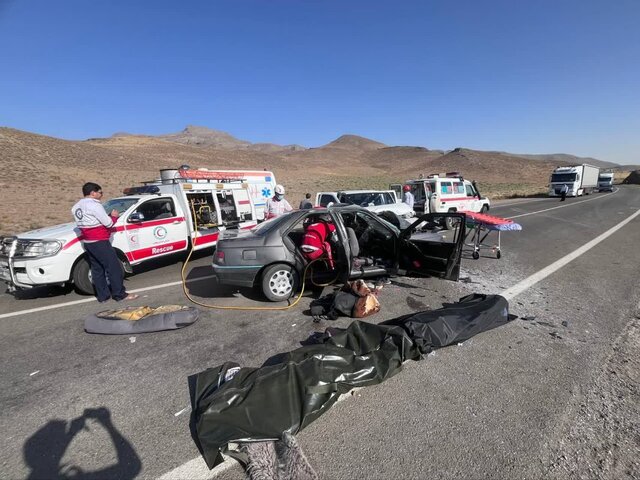 *عکس آرشیوی است چرا مرگ دست از سر جادههای ساوه بر نمیدارد؟