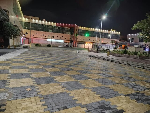 پروژه سنگفرش میدان شهید بهشتی تبریز به بهرهبرداری رسید