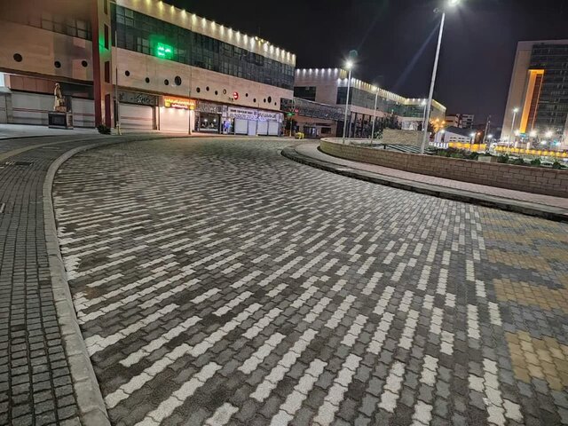 پروژه سنگفرش میدان شهید بهشتی تبریز به بهرهبرداری رسید