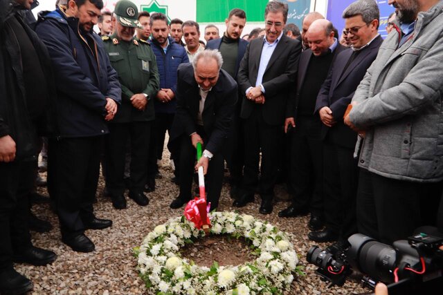 کلنگ زنی بزرگراه ورزقان- نوردوز کلنگ زنی بزرگراه ورزقان- نوردوز