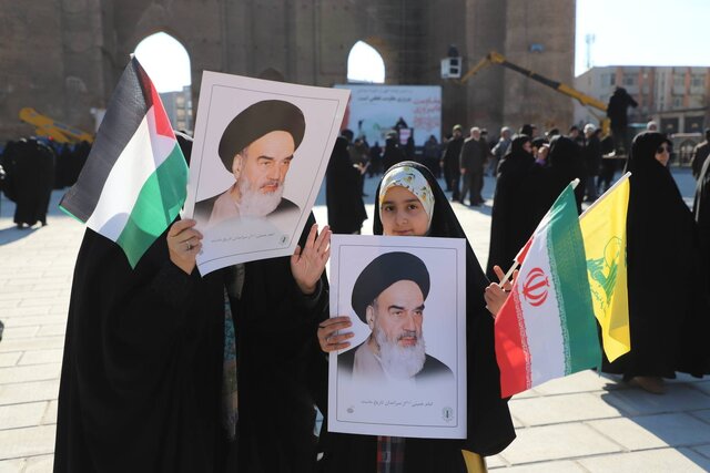 اعلام انزجار مردم تبریز از جنایتهای رژیم صهیونیستی