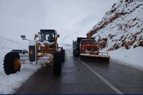 بازگشایی مسیر ۵ روستای شهمیرزاد/ برف‌روبی ۲۷۶ کیلومتر از راه‌های مهدیشهر