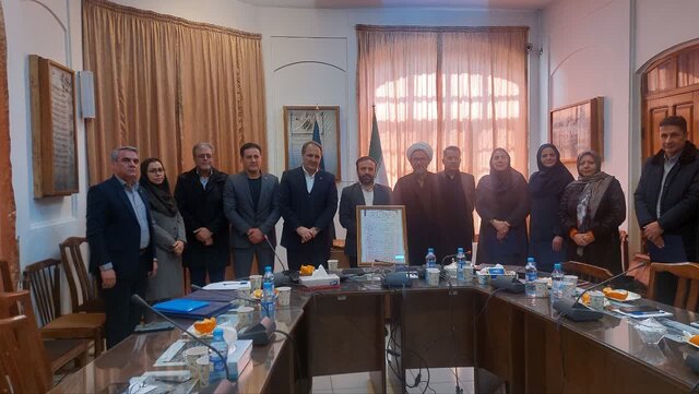 خوانش و رونمایی سند تقسیم نامه آب مهرانرود در تبریز