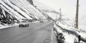 جاده‌های آذربایجان شرقی باز اما لغزنده است