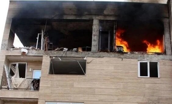 انفجار گاز در شهرستان آذرشهر حادثه آفرید انفجار گاز در شهرستان آذرشهر حادثه آفرید