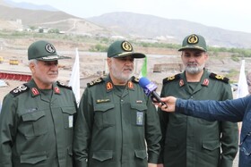 تأکید سرلشکر سلامی بر تسریع در طرح راهبردی تعریض جاده جلفا به کلاله