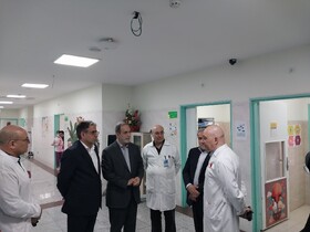 بازدید معاون وزیر کشور از بیمارستان کودکان «مردانی‌آذر» تبریز