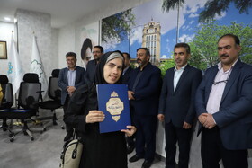 آیین اختتامییه جشنواره راسانه ای هفت و تبریز نگار