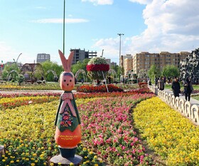 جشنواره گل‌ها در ارومیه آغاز شد