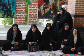 مراسم دعای عرفه در گلزار شهدای تبریز