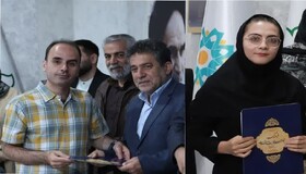 تجلیل از عکاس و خبرنگار ایسنا به عنوان برگزیده جشنواره رسانه‌ای «سید شریف»