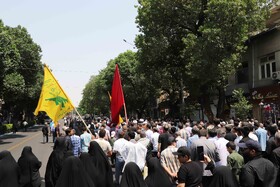 تجمع مردم تبریز در محکومیت تجاوز رژیم صهیونیستی به خاک ایران