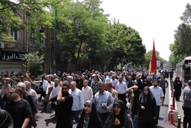 تجمع مردم تبریز در محکومیت تجاوز رژیم صهیونیستی به خاک ایران