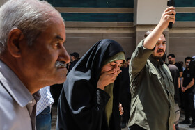 تشییع و تدفین پیکر دو کودک هفت ساله شهید در تبریز