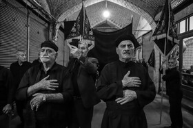بزرگترین بازار مسقف جهان در عزای حسین(ع)