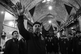 بزرگترین بازار مسقف جهان در عزای حسین(ع)
