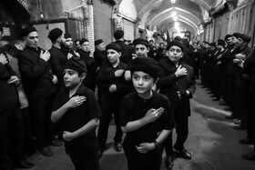 بزرگترین بازار مسقف جهان در عزای حسین(ع)