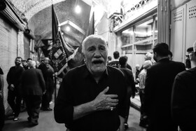 بزرگترین بازار مسقف جهان در عزای حسین(ع)