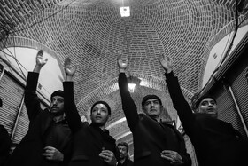 بزرگترین بازار مسقف جهان در عزای حسین(ع)