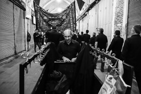 بزرگترین بازار مسقف جهان در عزای حسین(ع)