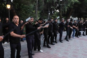مراسم عزاداری تاسوعای حسینی با حضور رییس جمهور - تبریز