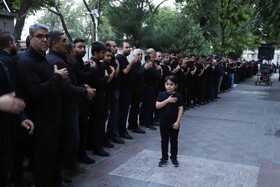 مراسم عزاداری تاسوعای حسینی با حضور رییس جمهور - تبریز