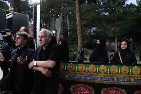 مراسم عزاداری تاسوعای حسینی با حضور رییس جمهور - تبریز