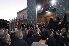 مراسم عزاداری تاسوعای حسینی با حضور رییس جمهور - تبریز
