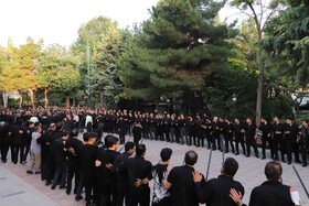 مراسم عزاداری تاسوعای حسینی با حضور رییس جمهور - تبریز