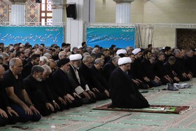 حضور مسعود پزشکیان، رئیس‌جمهور در نماز ظهر عاشورا - تبریز