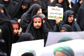 اجتماع عظیم زینبیون در تبریز