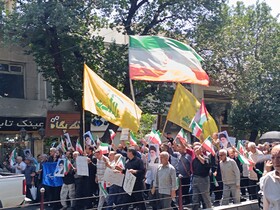 راهپیمایی جمعه‌های خشم و نصر در تبریز برگزار شد