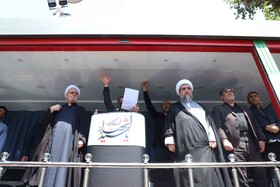 راهپیمایی جمعه خشم و نصر - تبریز