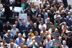 راهپیمایی جمعه خشم و نصر - تبریز
