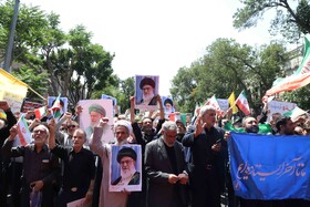 راهپیمایی جمعه خشم و نصر - تبریز