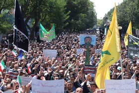 راهپیمایی جمعه خشم و نصر - تبریز