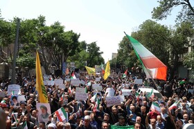 راهپیمایی جمعه خشم و نصر - تبریز