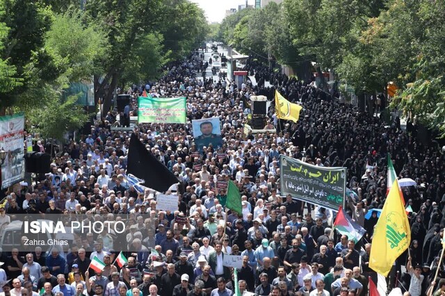 راهپیمایی جمعه‌های خشم و نصر در تبریز برگزار شد