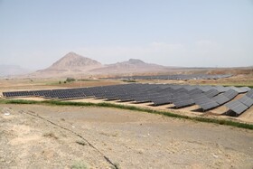 افتتاح نیروگاه خورشیدی ۷ مگاواتی ارس