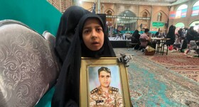 فرزند شهید جواد شادی: پدر من، قهرمان خودم است