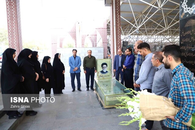 جهادگران دانشگاهی آذربایجانشرقی با آرمانهای شهدا تجدید میثاق کردند