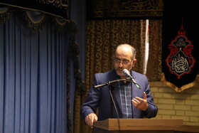 سخنرانی علی اصغر فاتحی فر رییس سازمان جهاد دانشگاهی استان در دیدار جهادگران دانشگاهی‌ آذربایجان‌شرقی  با نماینده ولی فقیه در استان