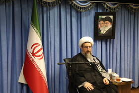 سخنرانی حجت‌الاسلام احمد مطهری اصل نماینده ولی فقیه در استان و امام جمعه تبریز در دیدار جهادگران دانشگاهی آذربایجان شرقی با نماینده ولی فقیه در استان 